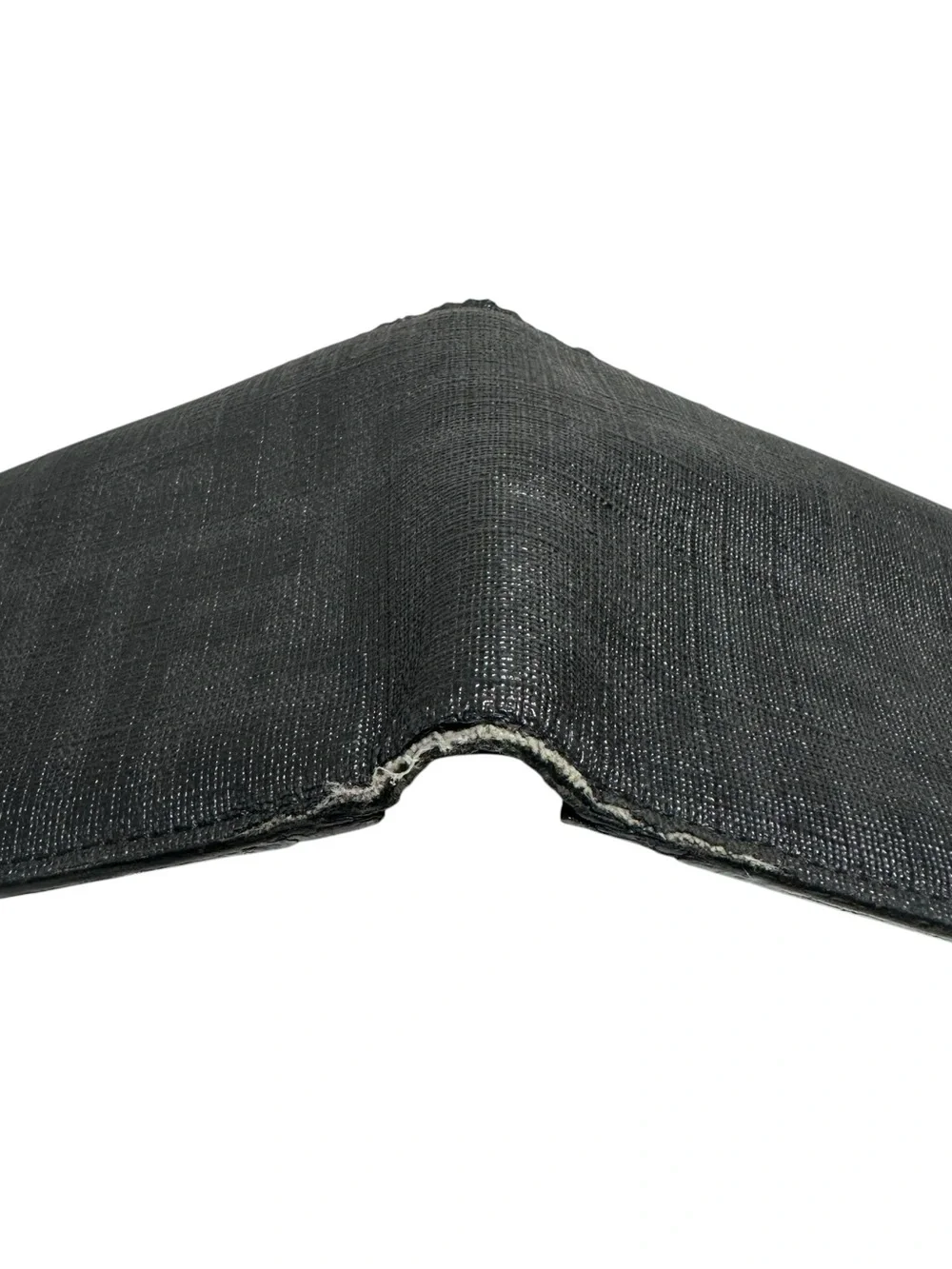 FENDI Graphite Black & Gray Zucca Coated Canvas & Leather Men’s Bifold Wallet